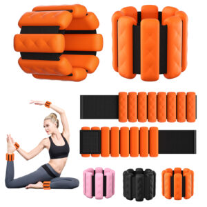 Strength Training Wrist Ankle Weights Adjustable Ankle Weights Silicone Bracelets