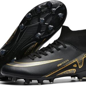Outdoor Soccer Shoes Football Shoes High-Top Football Cleats Athletic Sneakers