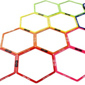 Agility training equipment Hex Speed Rings Footwork Training Hexagon Rings Agility Hurdles