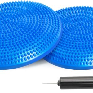 Stability Workout Balance Disc with Air Pump Wobble Cushion Balance Pads